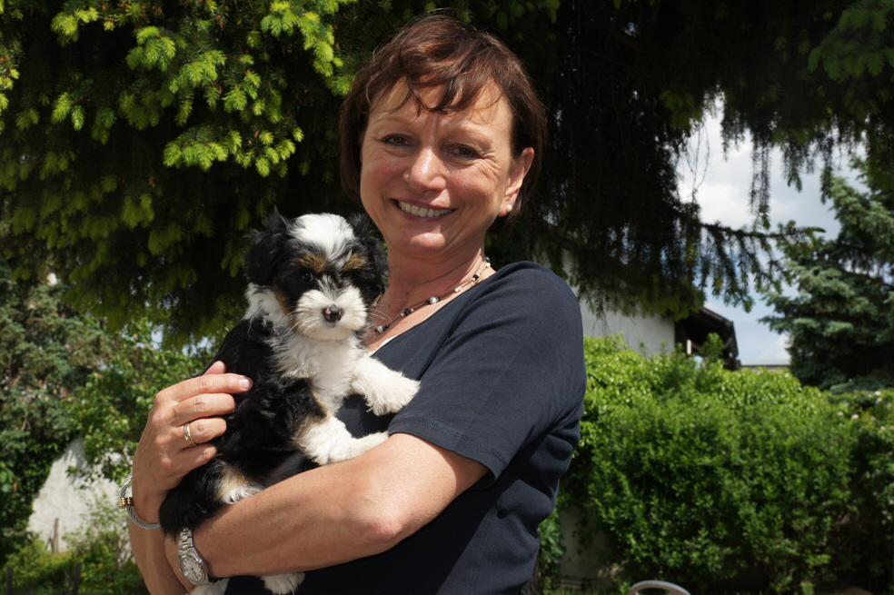 Anette mit einer Sam-Tochter